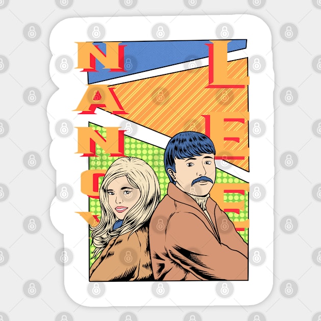 Nancy & Lee Sticker by BlockersPixel